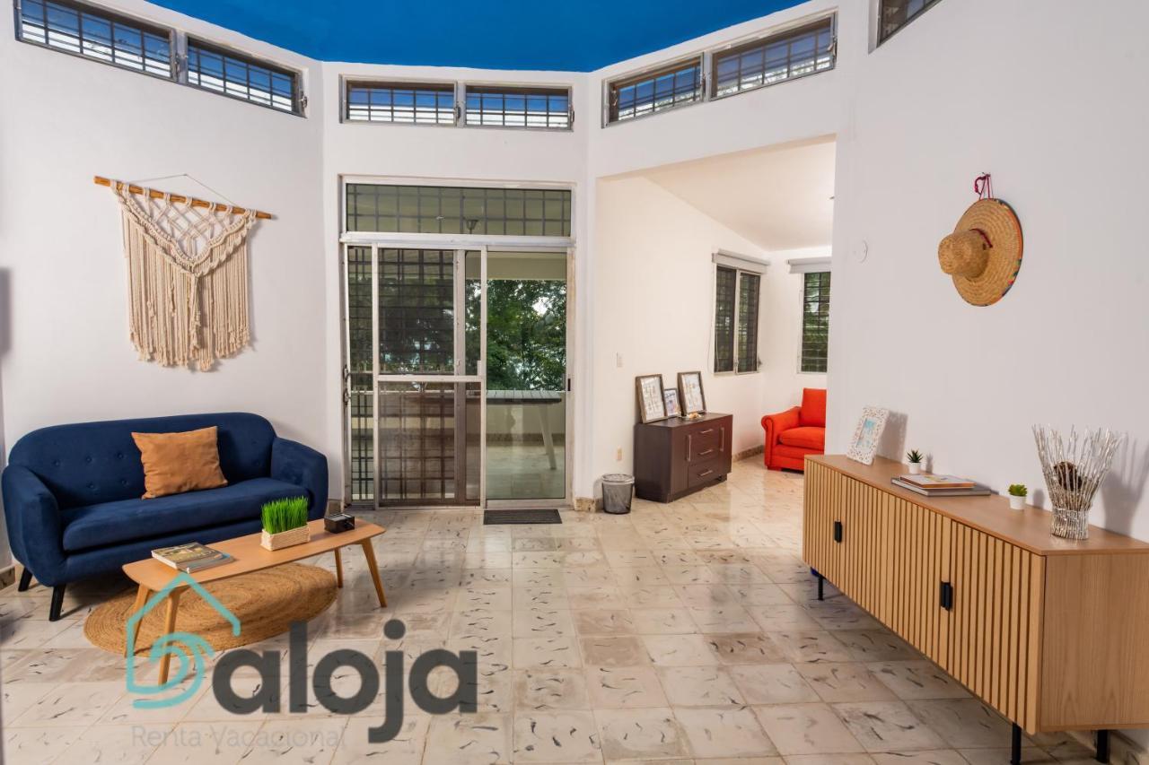 Villa Xtohil With Private Access To The Magic 7 Colors Lagoon 巴卡拉尔 外观 照片