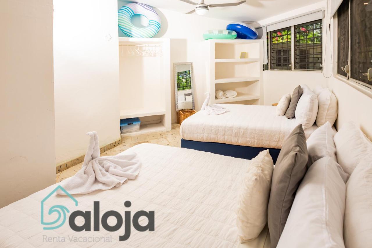 Villa Xtohil With Private Access To The Magic 7 Colors Lagoon 巴卡拉尔 外观 照片