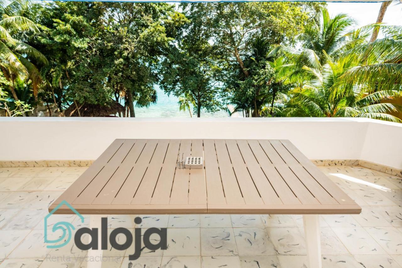 Villa Xtohil With Private Access To The Magic 7 Colors Lagoon 巴卡拉尔 外观 照片