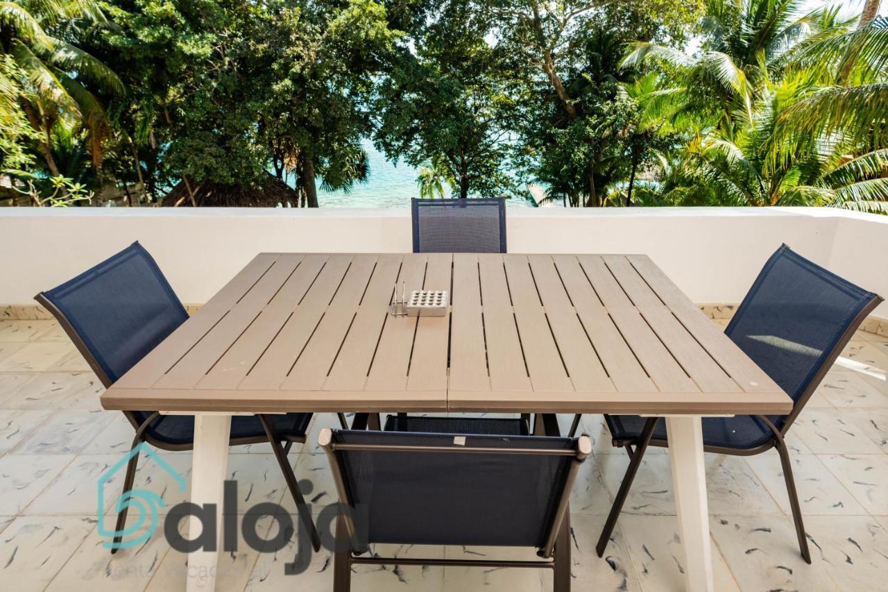 Villa Xtohil With Private Access To The Magic 7 Colors Lagoon 巴卡拉尔 外观 照片