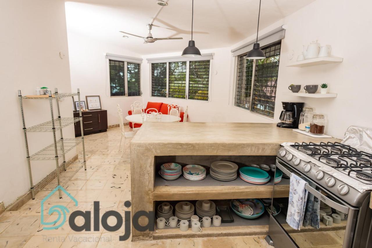 Villa Xtohil With Private Access To The Magic 7 Colors Lagoon 巴卡拉尔 外观 照片